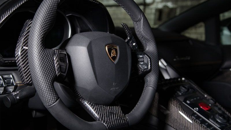 Photo of Novitec Cover for Steering Wheel for the Lamborghini Aventador LP700-4 - Image 2